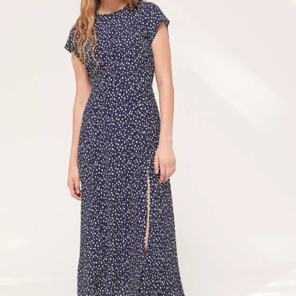 UO Lindsey Spot Midi Dress